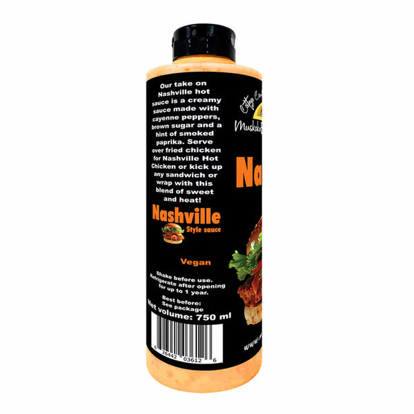Muskoka Brand Gourmet Nashville Style Sauce, 750Ml