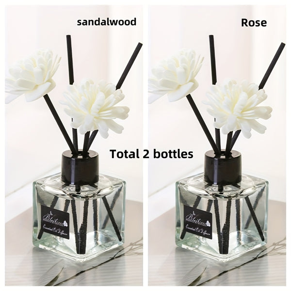 2 bottles of different scent aromatherapy set, rattan evaporation scent is strong, a variety of optional