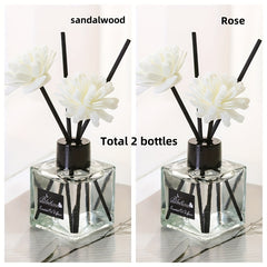 2 bottles of different scent aromatherapy set, rattan evaporation scent is strong, a variety of optional