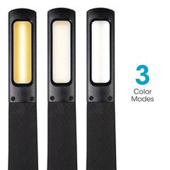 Ottlite Wireless Charging Black LED Table Lamp