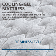 King Size Mattress (150x200x28cm/135x190x28cm) 2000+ Pocket Springs & Gel Memory Foam 7-Zone Ortho Support Reinforced Reduction Medium Firm Fits King Size Bedding 45cm Rolled Box (Christmas, Halloween Valentine's Day gifts), 200-Night Trial Christmas gift