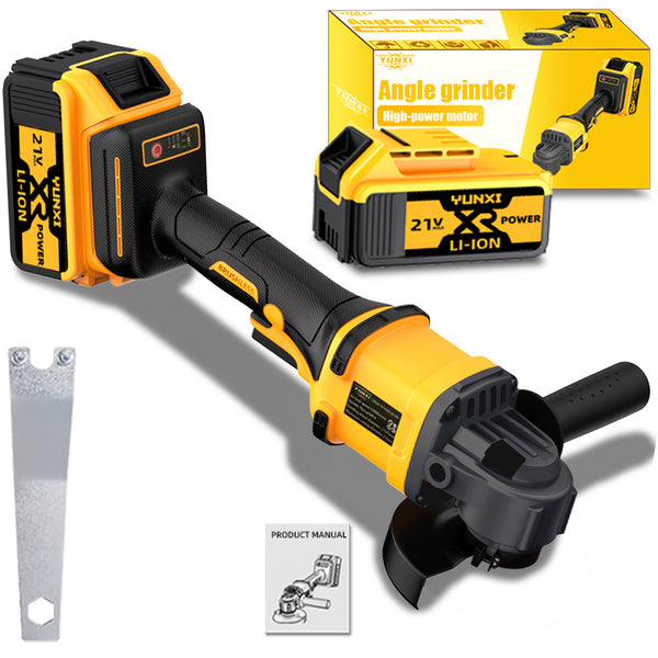 The New 2026 Angle Grinder Is Equipped with Two Lithium-Ion Batteries, a Fast Charger, And a Wireless Polishing Machine with a Complete Set of Accessories, Enhancing The Product'S Versatility And Ease of Use