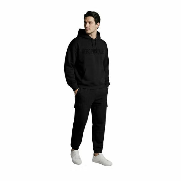 Aeropostale Men'S Fleece Hoody in Navy