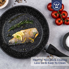 Westinghouse Non-Stick Frying Pan Set with Lids, 4 Piece