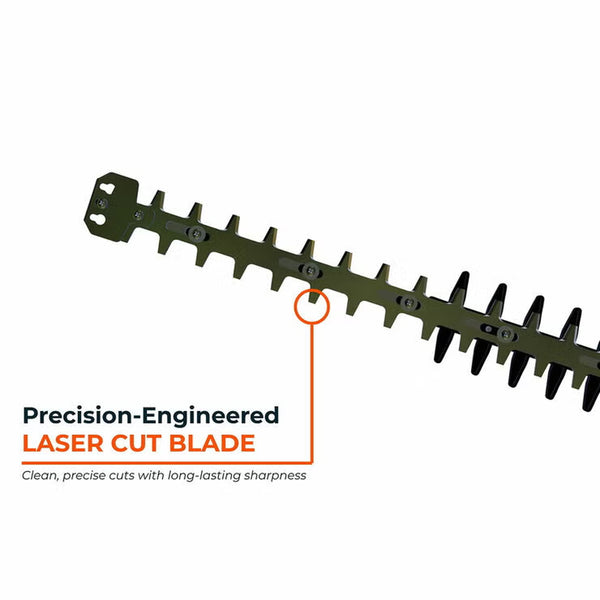 Yard Force 20V 2.0Ah Cordless Pole Hedge Trimmer 45Cm