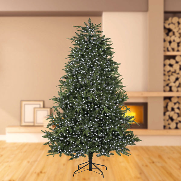 Premier TreeBrights 2000 White LED Lights with Timer