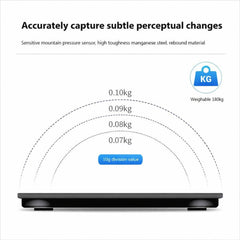 Bluetooth Smart Body Fat Scale 180kg Digital BMI Weight Scale with App Body Composition Analyser LED Display Wireless Bathroom Scale