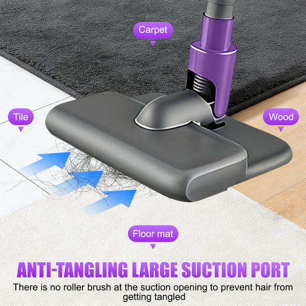 Handheld Stick Vacuum | Strong Suction, Dust Cup, Multiple Modes for Vacuuming, Mopping, and Sweeping | USB Charging, 60dB Low Noise, Compact Design, Ideal for Home, Carpets, Pet Hair Cleaning. Mother'S Day Gift/Birthday gift.