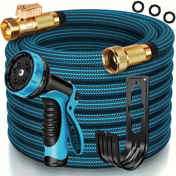 100ft Heavy-Duty Garden Hose, Expandable, Four Colors Are Available, With 1/2