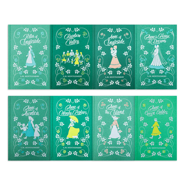 The Complete Collection Anne Of Green Gables 8 Books Hardcover Set Classic Children'S Literature, Adventure, Friendship, Imagination & More