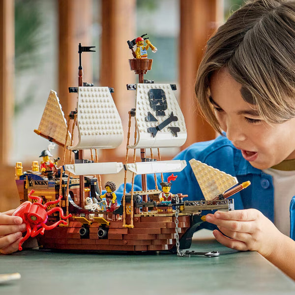 LEGO Creator 3-In-1 Iconic Pirate Ship - Model 31387 (9+ Years)
