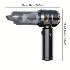 Suitu Portable Home and Car Vacuum Cleaner, USB Rechargeable, Suitable for Cars, Homes, Offices, and Camping, Handheld High-Power Wireless Vacuum Cleaner for Car and Household Use, Car Vacuum Cleaner, Car Accessories, Vacuum Cleaner For Home, Portable Vac