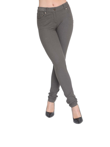 Women’s High-Waisted Stretch Jeans LOOK Jeggings Slim Fit Skinny Denim Trousers – Comfortable, Soft, Pull-On Elastic Waist Pants for Shaping Body Contour, Casual Everyday Wear, Lightweight, Breathable, Stretchy Jean Leggings, Fashion Essentials, Slimming