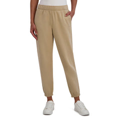 DKNY Sport Women'S Fleece Jogger in Beige