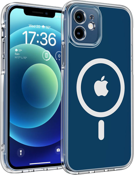 TOCOL Magnetic for Iphone 17 Pro Max Case 6.9-Inch, Compatible with Magsafe, Full Camera Protection, Built-In Magnetic Ring, Drop Protection Shockproof Translucent Matte Phone Cover