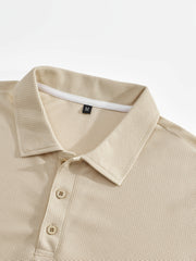 Men's 2pcs Set: Long-Sleeve Shirt and Drawstring Pants - Clean, Comfortable, Breathable