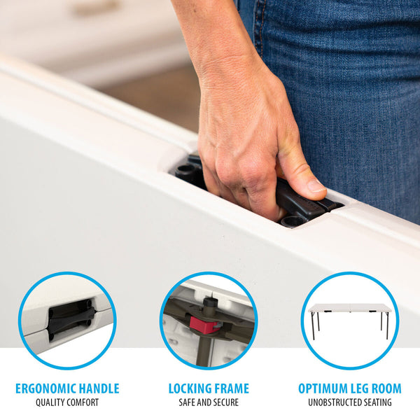 Lifetime 6ft Fold in Half Commercial Grade Table