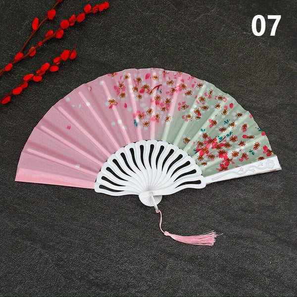 Folding Fan Hand Held Bamboo Fan Chinese Style Wedding Party Dance Fans hot