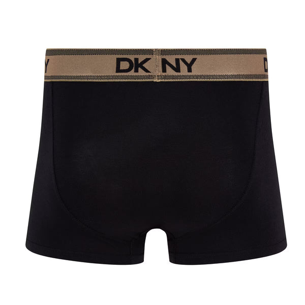 DKNY Men'S Modal Boxer 5 Pack in Black