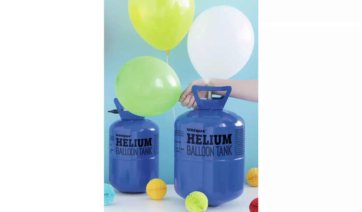 Unique Party Helium Canister For Fifty 9 Inch Balloons