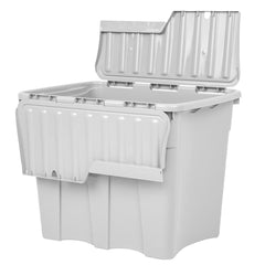 Wham 80 Litre Grey Croc Box & Lid - 2 Pack