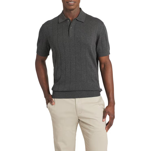 Chaps Men'S Ribbed Knit Polo