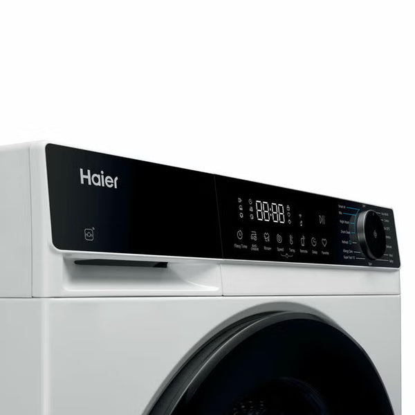 Haier X5 HW90-BP14357TUUK, 9Kg Washing Machine, a Rated in White