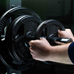 Marcy Made in Britain Eco Olympic Weight Set with 7Ft Barbell in 3 Sizes