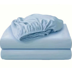 FORZA TEXTILES - Extra Deep 40cm Pocket Fitted Bed Sheet – Full Elastic Edge for Deep Mattresses, Durable Construction for Daily Use, Easy Care Fabric that Saves Time, Wrinkle-Resistant Surface and a Clean, Tidy Bed Appearance with Perfect Mattress Covera