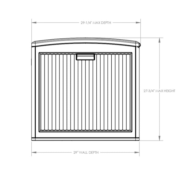 Suncast 4ft 7