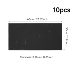 LIVINGANDHOME 10/20-Pack Marble Peel and Stick Floor Tiles - 12