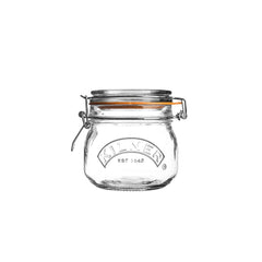 Kilner Clip Top Jar 1.5 Litre (1500 Ml) Airtight Glass Storage Jar for Preserving Fruits Vegetables Coffee Tea Rice Flour Nuts Pasta