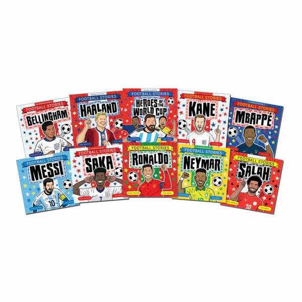 Football Stories X10 Book Collection