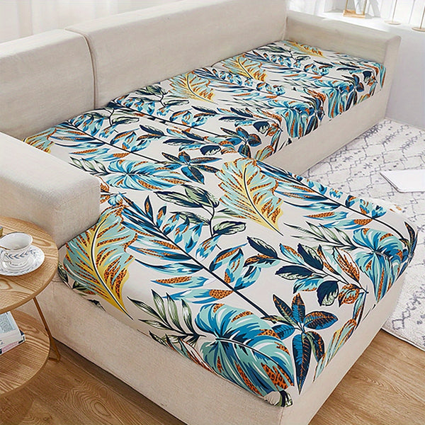 Stretchable Outdoor Cushion Covers for a 1/2/3 Seat Patio Sofa, Designed for Rattan Couches And Chairs