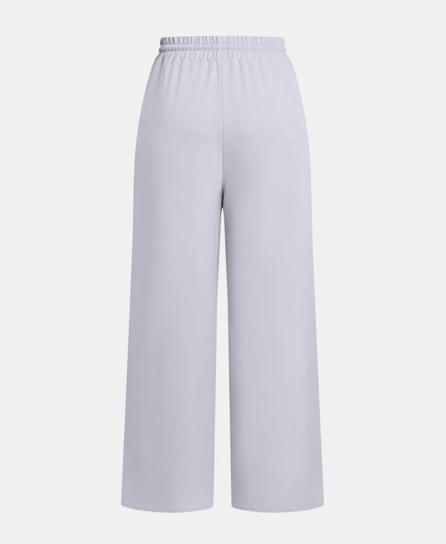 Women Drawstring High Waist Straight Leg Pants, Fashion Casual Pocket Trouser for Daily Wear, Ladies Bottom For All Season, Womenswear Basic Comfy Going Out Solid Color Sweatpant