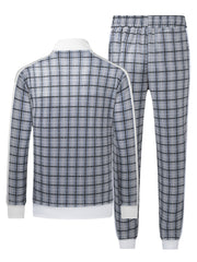 Men's Casual Tracksuits Long Sleeve Jogging Suits Sweatsuit Sets Track Jackets and Pants 2pcs track suits for men set