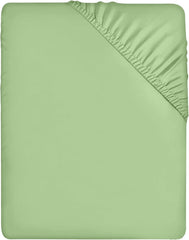 Utopia Bedding Fitted Sheet Double, Grey - Deep Pocket 14 Inch (35 Cm) - Easy Care - OEKO-TEX Certified - Soft Brushed Microfibre Fabric - Shrinkage and Fade Resistant - Bottom Sheet
