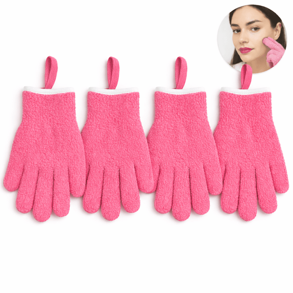 Make Up Remover Gloves Skincare Products For Women Sensitive Skin Wet Wipes Make Up Remover Pads Make Up Remover Products Make Up Remover Wipe for Eyes Facial Sponges Your Face Sensitive Wipes Soft Microfiber Towel Suitable For Women Clean Girl Accessorie