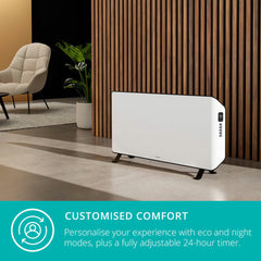 Duux Edge Smart Convector Heater Gen 2 2000W, DXCH25UK