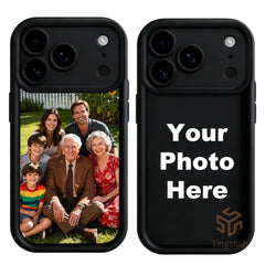 Phone Case - Custom Photo Thick Soft Phone Case - Personalized Case for Iphone 17/ 16/ 15/ 14/ 13/ 12/ 11 Pro Max/ Pro/ Plus, Full Coverage Protection, Scratch-Resistant & Wear-Resistant, Creative Gift for Family & Friends on Birthdays, Christmas