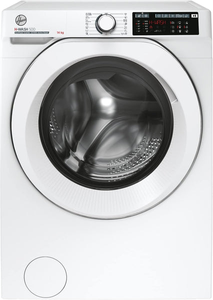 Hoover H-WASH 500 10Kg Freestanding Washing Machine, 1400 RPM, a Rated, Eco‑Power Inverter Motor, Hon App, 60 Programmes, Care Dose, Power Care System, Black, 60X59X85 Cm ‑ HW 410AMBCB/1-80