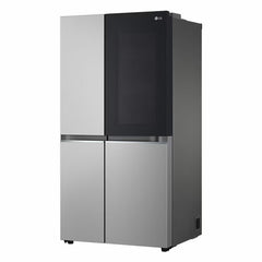 LG GSVV80PYLL Side by Side Fridge Freezer with Instaview in Stainless Steel