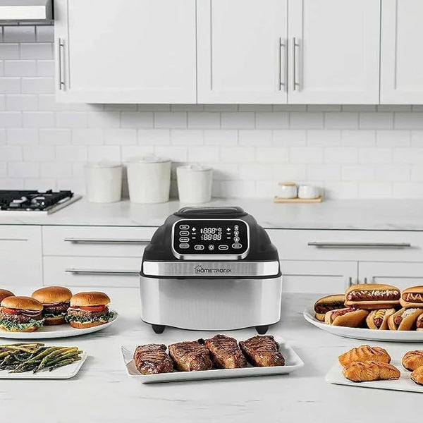 7L Air Fryer Health Grill & Oven Digital Low Fat Healthy Grill Fryer Cooker 1800W Oil Free for Grilling Frying Baking Roasting Dehydrator