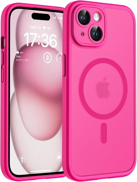 TOCOL Magnetic for Iphone 17 Pro Max Case 6.9-Inch, Compatible with Magsafe, Full Camera Protection, Built-In Magnetic Ring, Drop Protection Shockproof Translucent Matte Phone Cover