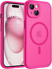 TOCOL Magnetic for Iphone 17 Pro Max Case 6.9-Inch, Compatible with Magsafe, Full Camera Protection, Built-In Magnetic Ring, Drop Protection Shockproof Translucent Matte Phone Cover