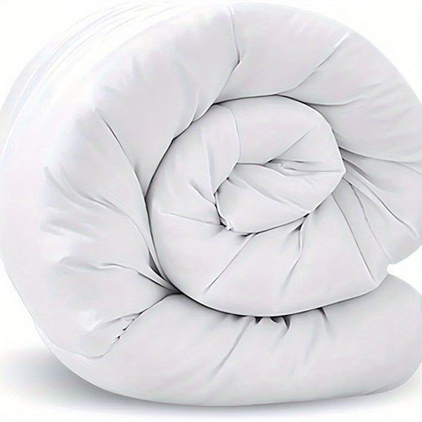 Tog 15 Bedding Grid Quilted Duvet- Ultra-Sof, Warm And Fluffy (White, All Size, Single 135x200cm/ Double 200x200cm/ King 230x220cm/ Supe King 260x220cm)