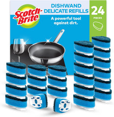 Scotch-Brite Magic Easy Eraser Sponge, Melamine Cleaner, Value Pack of 12 Pads - Removes Stains from Walls, Shoes, Sinks & More without Chemicals, White