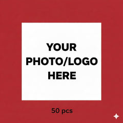 30/50/100pcs Custom UV DTF Transfer Stickers | 3 Sizes (3cm/5cm/8cm), Includes Clear D-Stickers, Compatible with Metal, Glass, Water Bottles, Coffee Mugs, Supports Custom Logos for Weddings, Birthdays, Car Decoration, Scrapbooking
