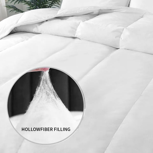 All Seasons Duvet – UK Made Corvin Material, Lightweight & Breathable Comforter, Ultra-Soft, 2.5, 4.5, 7.5, 10.5, 13.5, 15, 15 Tog, All Sizes Available
