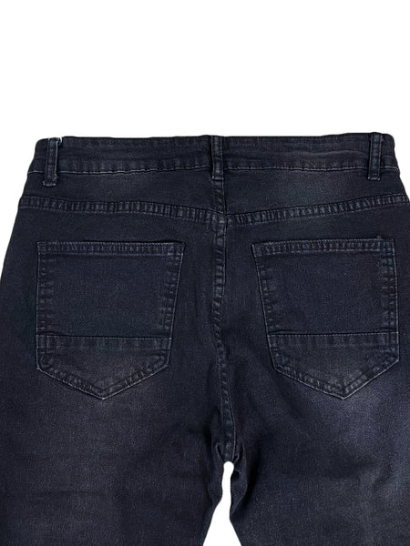 European and American Stretch Ripped Skinny Jeans